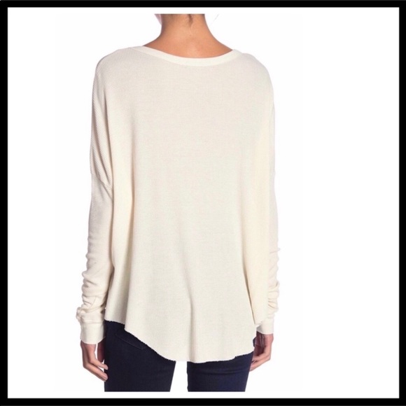 WILDFOX LONG SLEEVE THERMAL TUNIC OVERSIZED A3C - Picture 2 of 8
